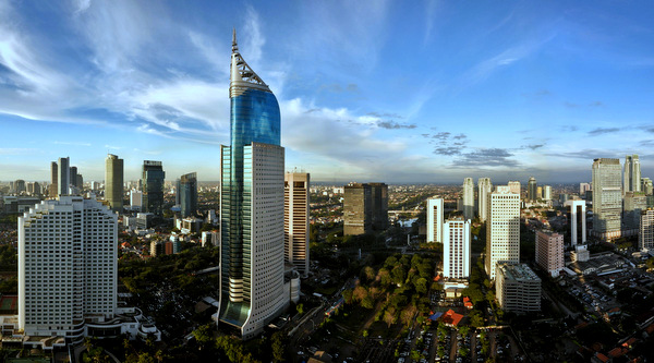 印度尼西亚城市风景