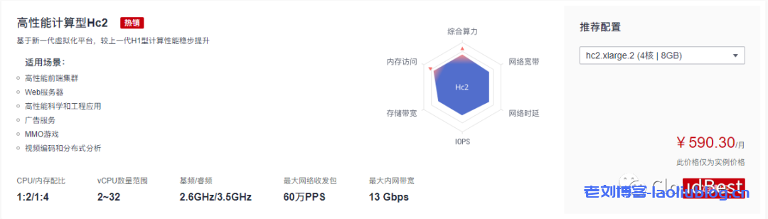 高性能计算型Hc2