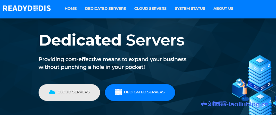 ReadyDedis新年优惠：1Gbps端口不限流量VPS全场5折，1GB内存配置每月仅需2美元