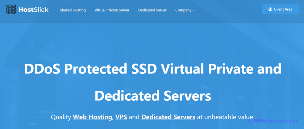 HostSlick荷兰独立服务器:自带100Gbps DDoS防御,免费DirectAdmin授权,49欧元/月/E5-2640/16GB/2x480SSD/25TB流量/1Gbps端口