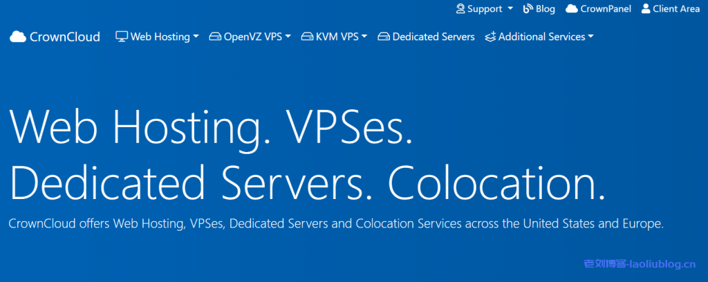 CrownCloud KVM VPS:4核2G内存30GB SSD硬盘1Gbps带宽2TB月流量$5/月,机房可选洛杉矶/德国/荷兰/亚特兰大