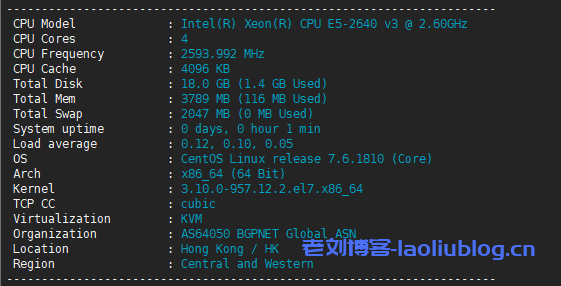 天上云促销：香港CN2弹性云服务器1核1G内存3M CN2带宽20G SSD数据盘月付24元起附简单测评