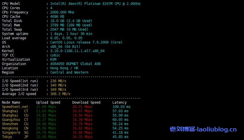 快云科技VPS测评：香港VPS主机三网CN2 GIA线路，延迟低速度快，适合建站、外贸等业务需求