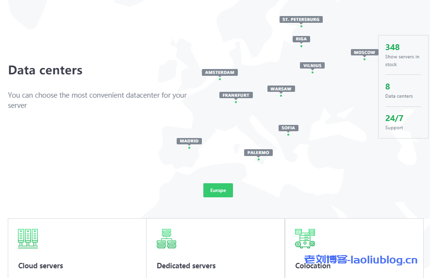 Melbicom俄罗斯VPS便宜网速好，莫斯科CN2线路G口不限流，1核2G内存20G SSD硬盘2.9欧元/月