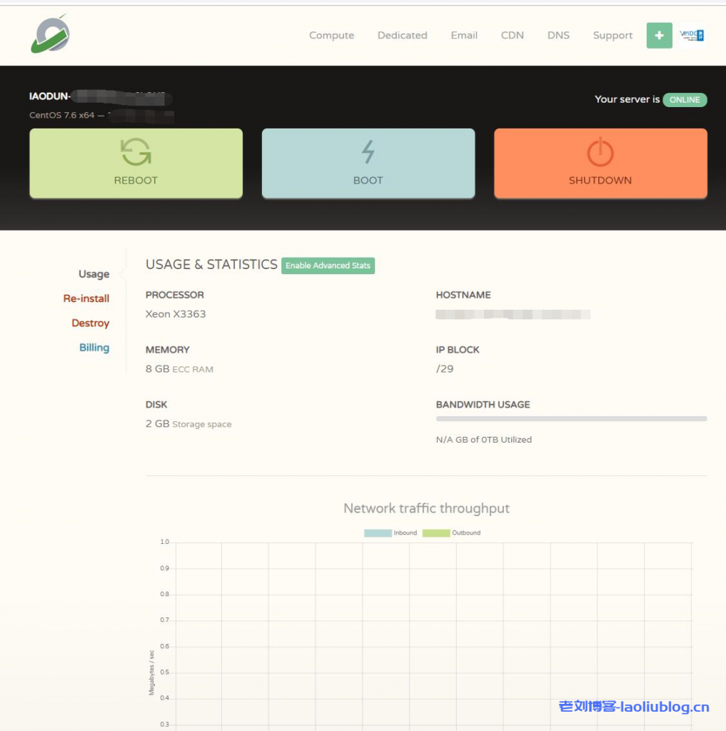 CloudCone美国便宜独服清仓大甩卖,$69/月/E3-1240/32G/1TB存储/1Gbps端口15T或100M不限流量