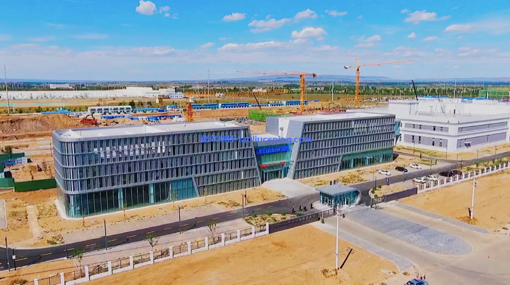 UCloud乌兰察布云基地：二期规划C楼核心机房正式封顶！