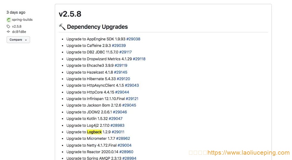 Log4j漏洞未平,Logback又爆漏洞,建议将Logback升级到1.2.9并将logback配置文件设置为只读
